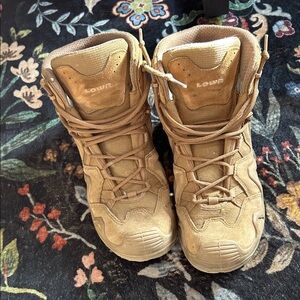 Lowa zephyr GTX mid Coyote Brown Tactical Boots